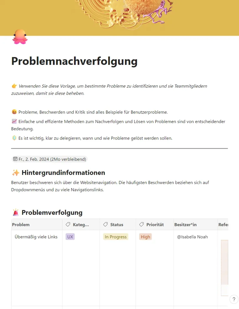 Problemnachverfolgung