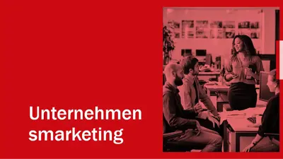 Innovative Unternehmensmarketingpräsentation