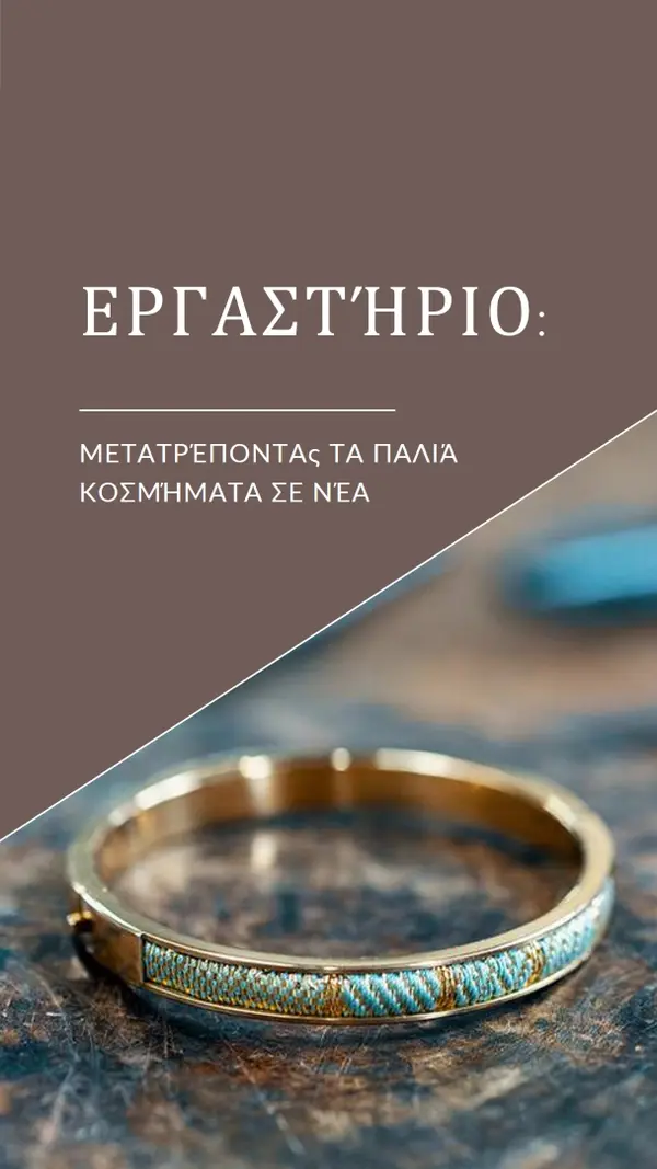 Εργαστήριο κοσμημάτων brown organic-simple