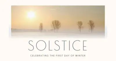 Salute the solstice white modern-simple