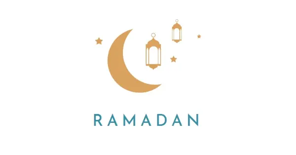Ramadan lanterns white modern-simple