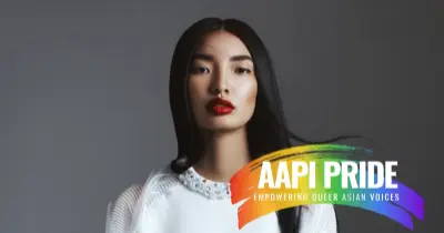 AAPI Pride gray modern-bold