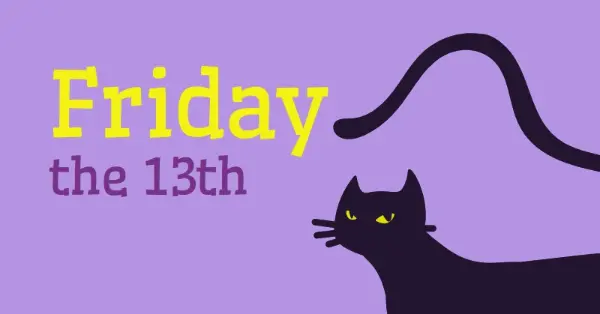 Feline lucky purple organic-simple