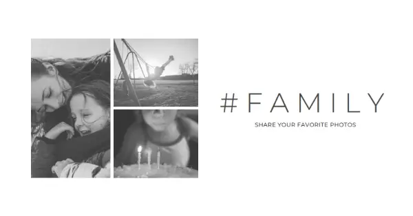 Fam faves black modern-simple