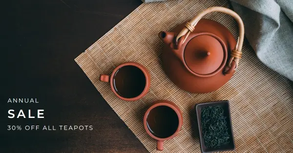 Tea ceremony brown modern-simple