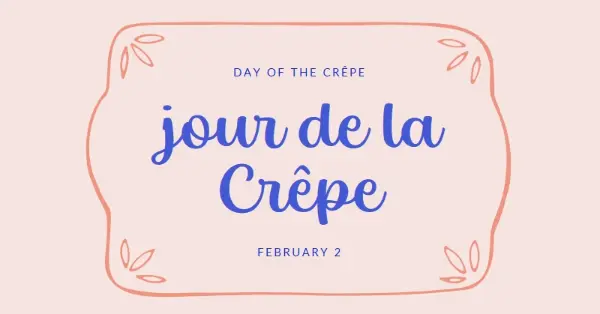 Crepes la vie pink whimsical-line