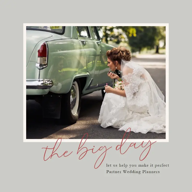 The big day gray modern-simple