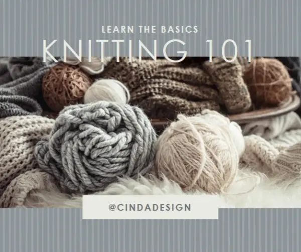 Knitty gritty gray modern-simple