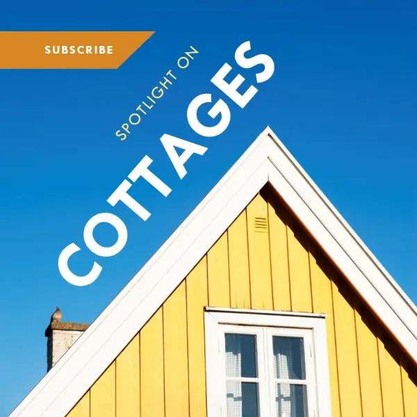 Cottage industry blue modern-bold
