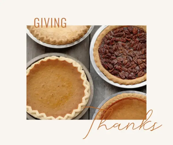 Hap-pie Thanksgiving white modern-simple