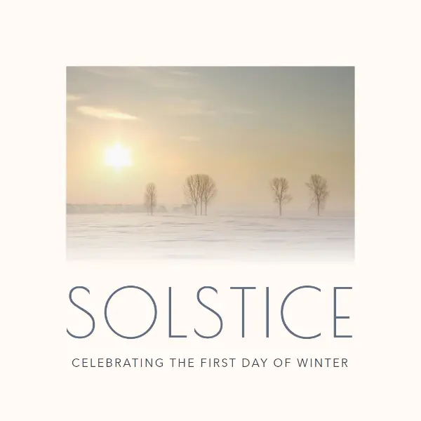 Salute the solstice white modern-simple