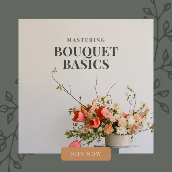 Bouquet basics green vintage-botanical