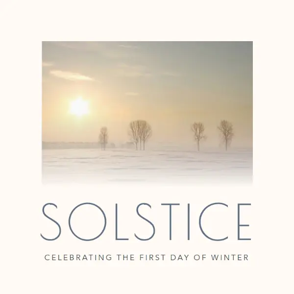 Salute the solstice white modern-simple