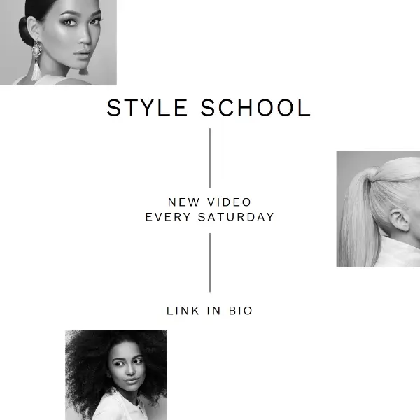 Style school white modern-simple