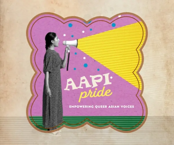 Empowering queer Asian voices brown vintage-retro