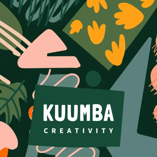 Commitment to Kuumba green whimsical-color-block