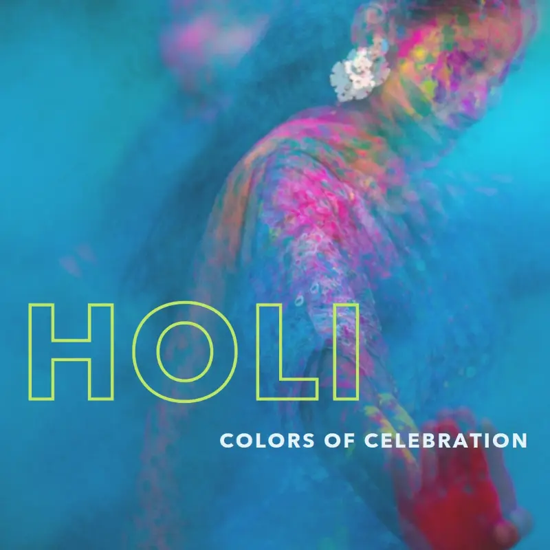 Colors of celebration blue modern-bold