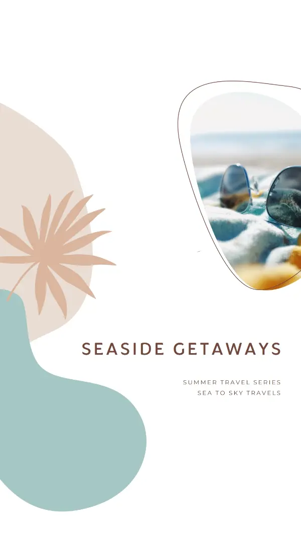 Seaside getaway white organic-boho