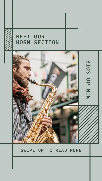 Sax appeal gray modern-geo-&-linear