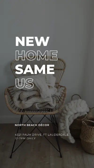 New nest gray modern-simple