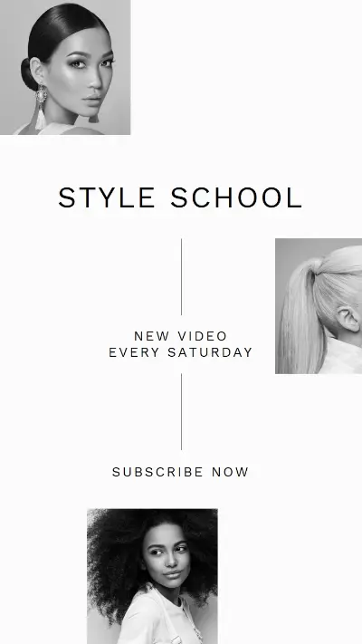 Style school white modern-simple