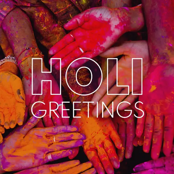 Have a happy Holi red modern-bold