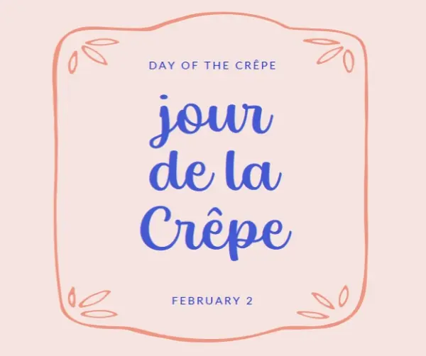 Crepes la vie pink whimsical-line