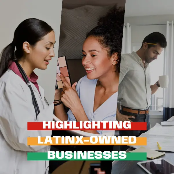 Celebrate Latinx-owned businesses white modern-simple