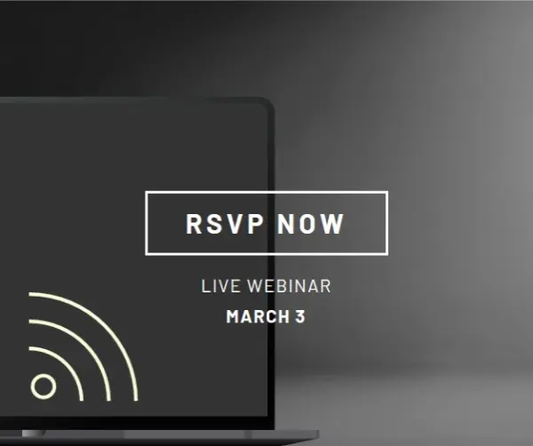 Webinar star black modern-simple