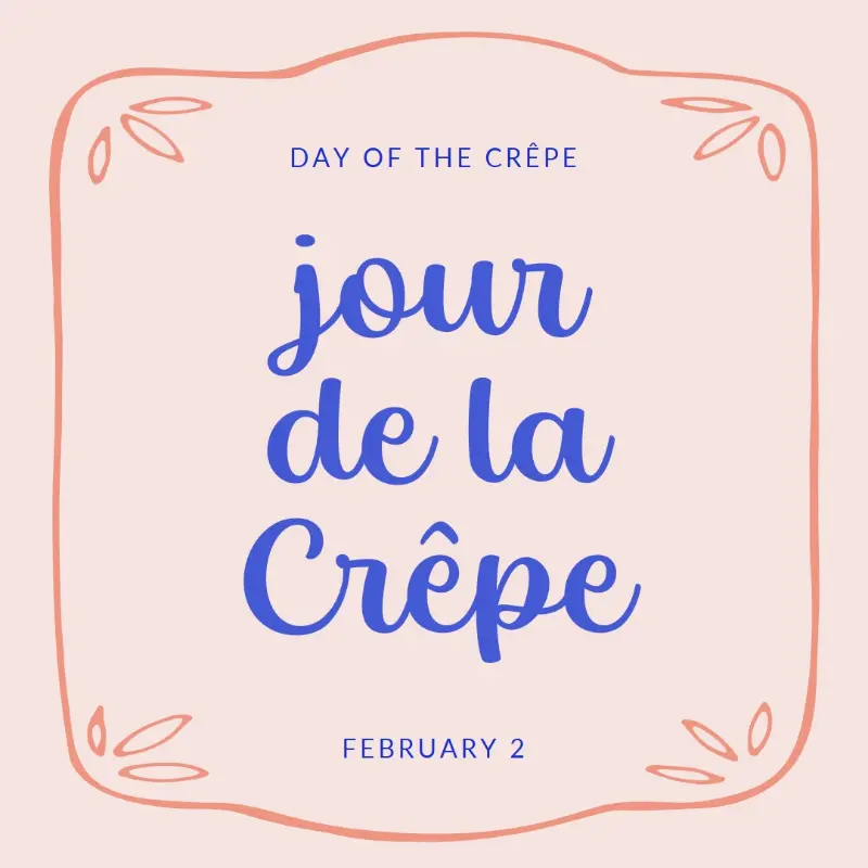 Crepes la vie pink whimsical-line