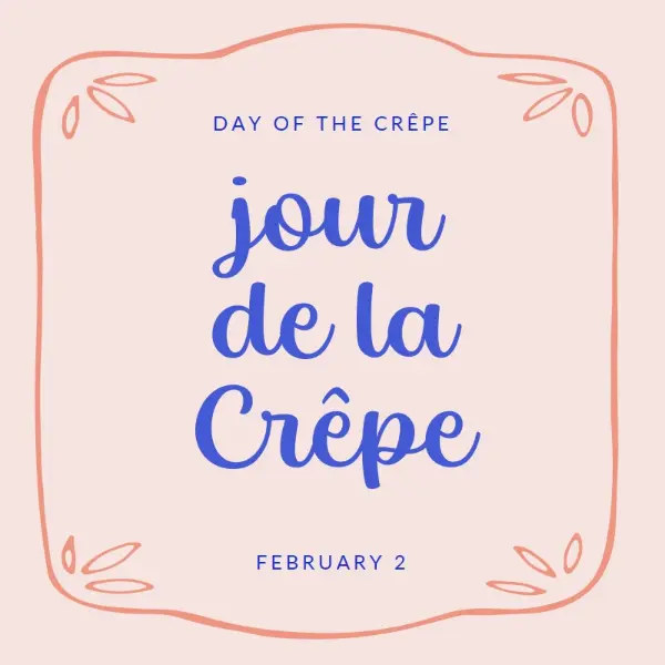 Crepes la vie pink whimsical-line