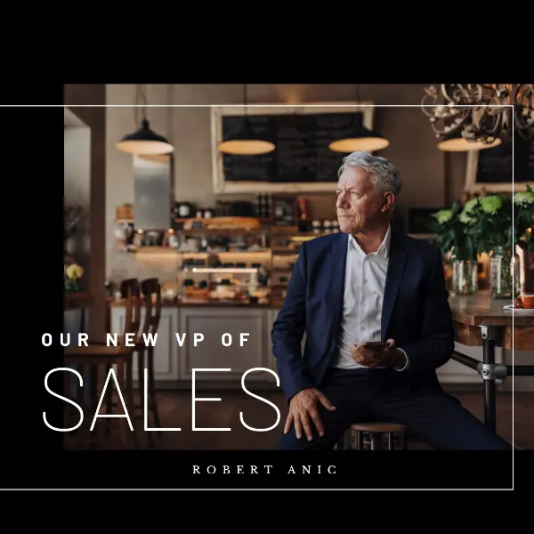 Sales figure black modern-simple