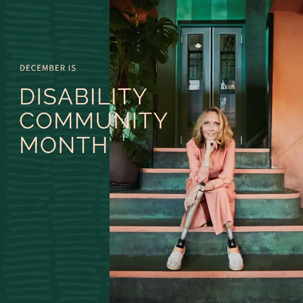 Celebrating Disability Community Month green modern-simple