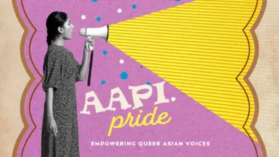 Empowering queer Asian voices brown vintage-retro