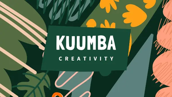 Commitment to Kuumba green whimsical-color-block