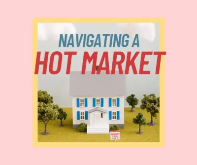 Hot property pink vintage-retro