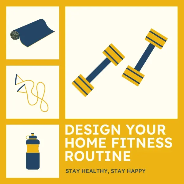 Healthy and happy yellow modern-bold