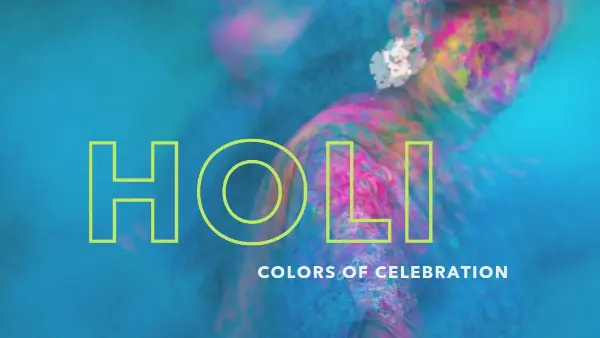 Colors of celebration blue modern-bold