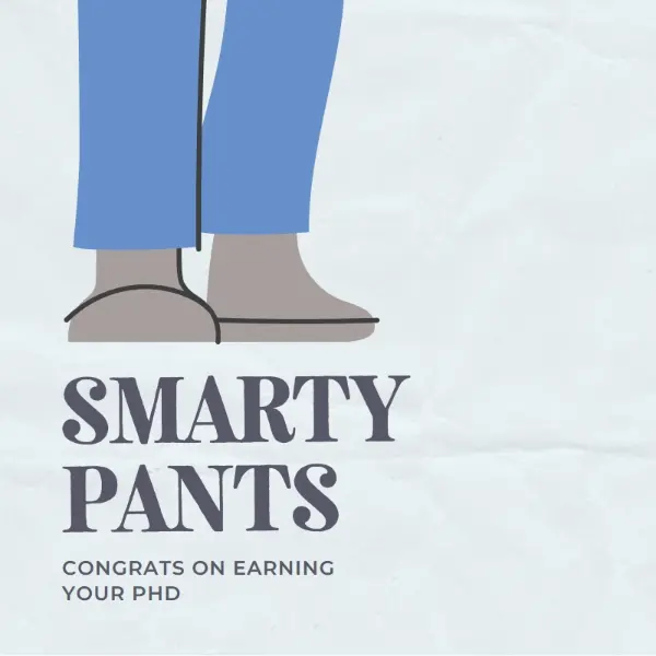 Smarty pants blue modern-color-block