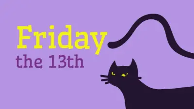 Feline lucky purple organic-simple