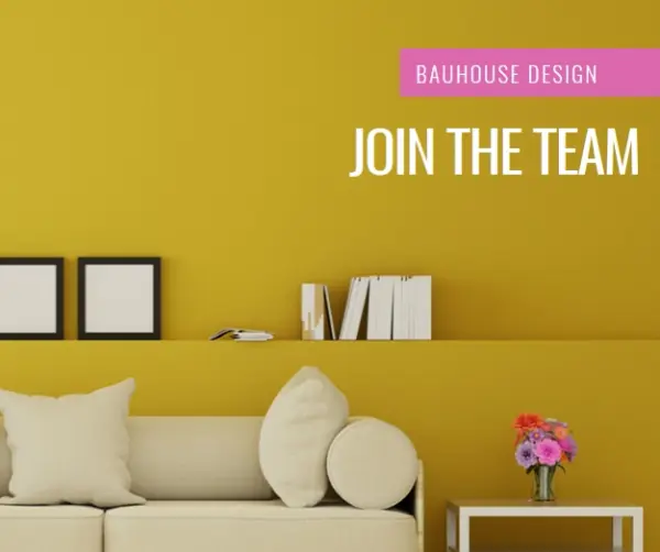 Team building yellow modern-bold