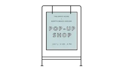 Popping up white modern-simple