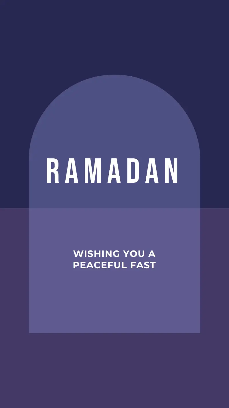 Wishing you a peaceful fast purple modern-color-block