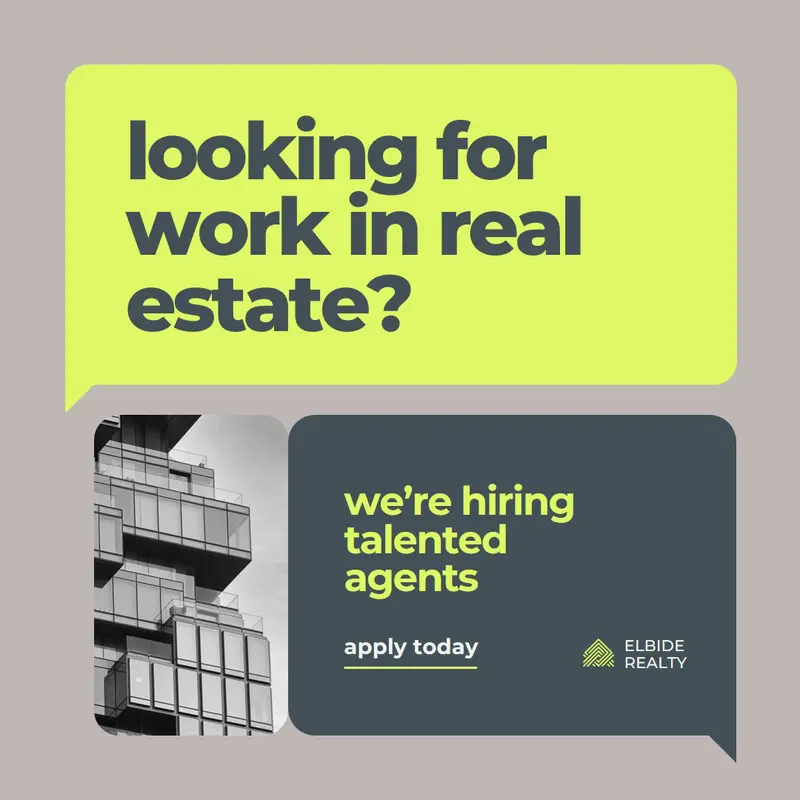 Job offer - we are hiring Green Modern, Minimal, Blocks, dark, neutral, simple