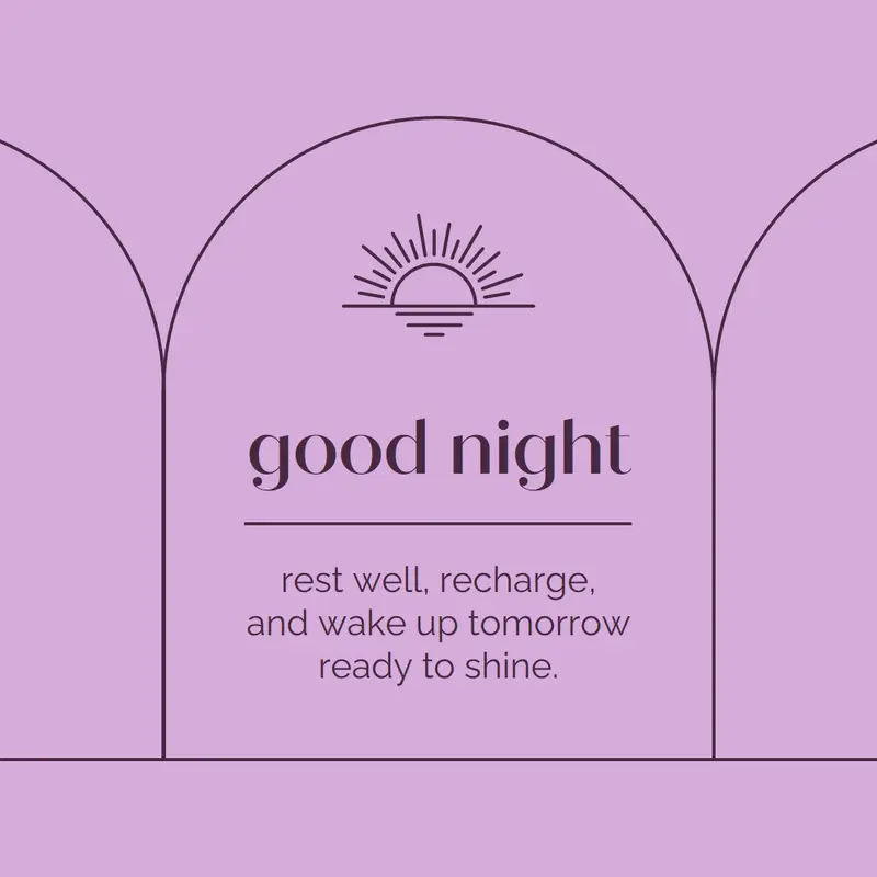 Rest well and recharge Purple organic, boho, lines, simple, symmetrical,
