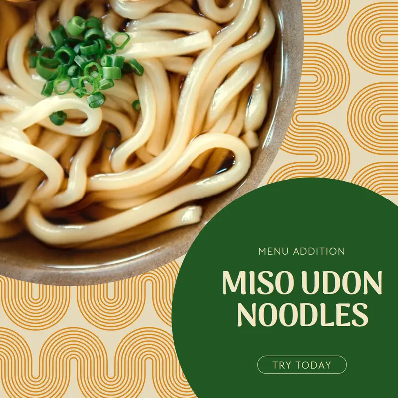 Try our noodles today Orange Organic, Whimsical, Squiggles