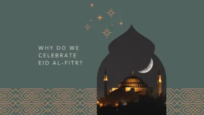 Happy Eid green modern-simple
