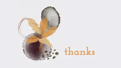 With gratitude gray organic-simple