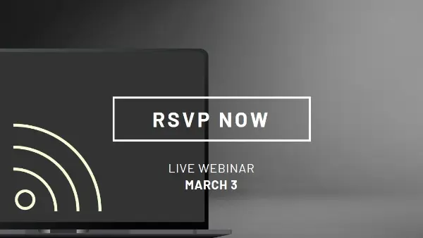 Webinar star black modern-simple