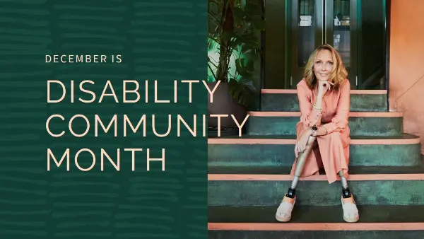 Celebrating Disability Community Month green modern-simple